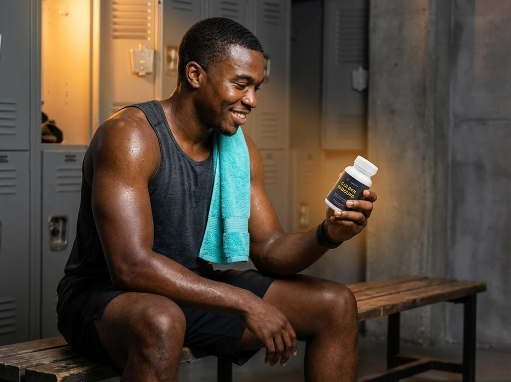 Golden Rebound – Organic Turmeric & Black Pepper Capsules | 1350 mg, 95% Curcuminoids