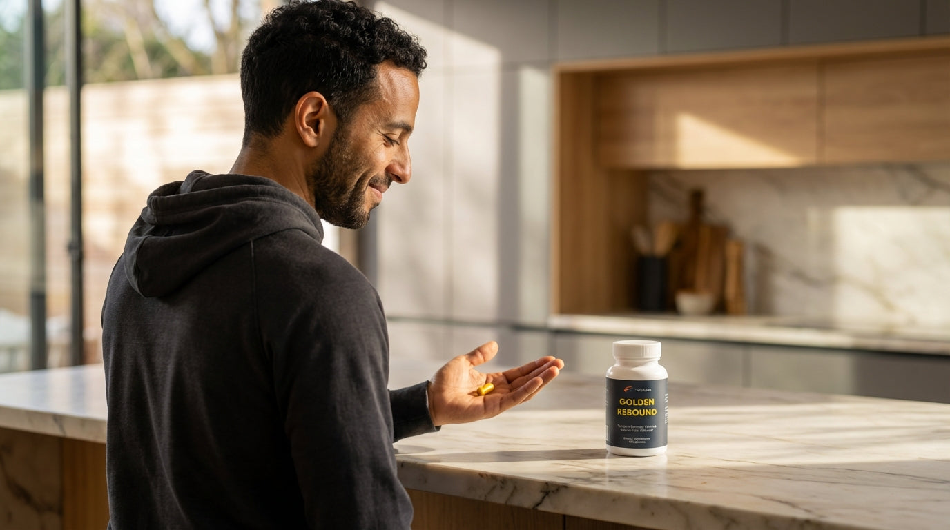 Golden Rebound – Organic Turmeric & Black Pepper Capsules | 1350 mg, 95% Curcuminoids